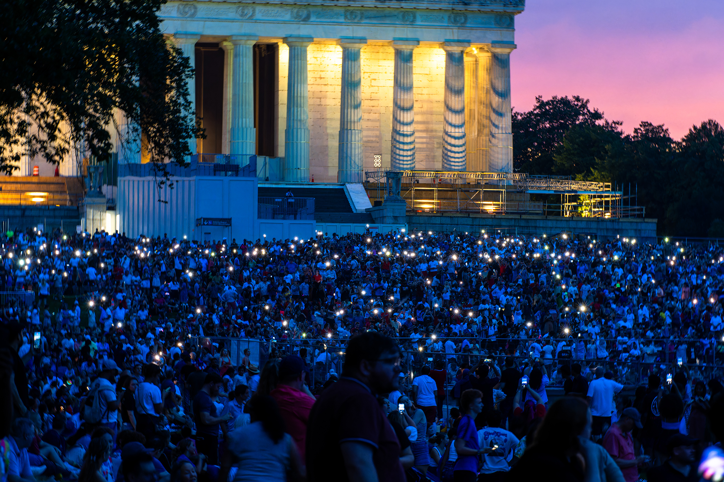 July 4 Celebration Crowd